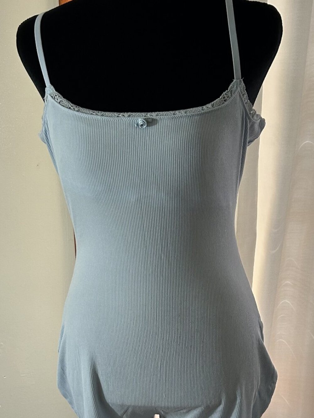 Skims NWT Soft Lounge Lace Romper Celeste Size Large-SOLD OUT